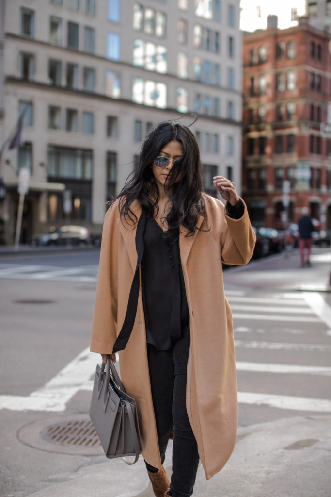 OVERSIZED CAMEL COAT Walk In Wonderland